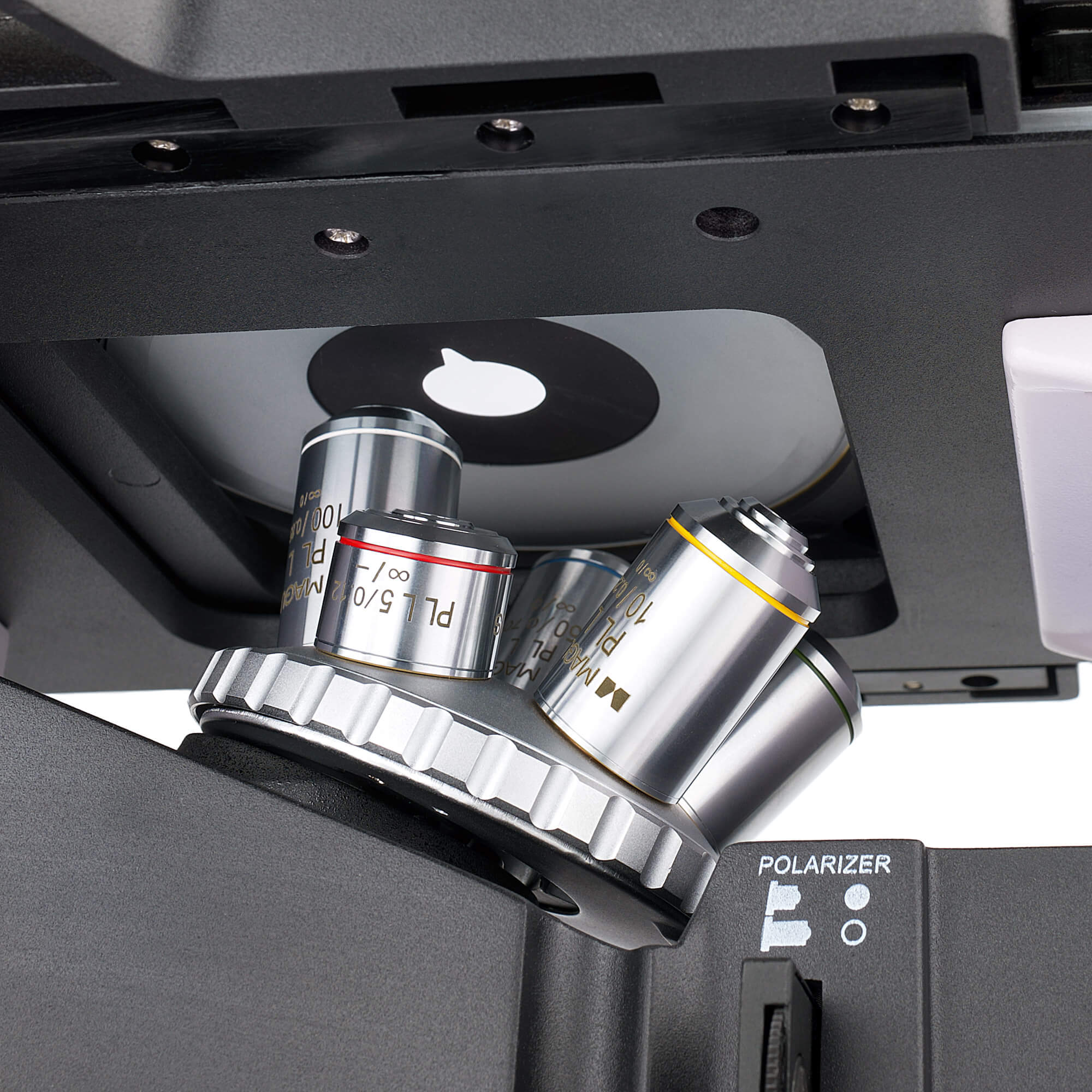 Metalurgický inverzný digitálny mikroskop MAGUS Metal VD700 LCD revolverový nosič